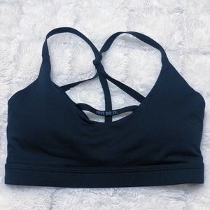 NIKE black sports bra